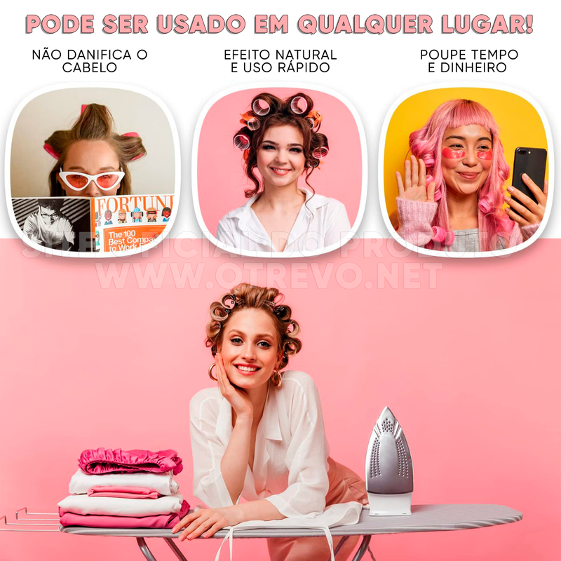 Kit Modelador de Cachos Sem Calor ®CurlyHair  - (CACHOS 100 DEFINIDOS)