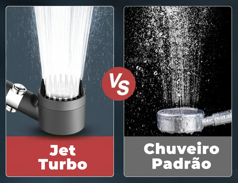 Jet Turbo - Ducha De Alta Pressão Com filtro