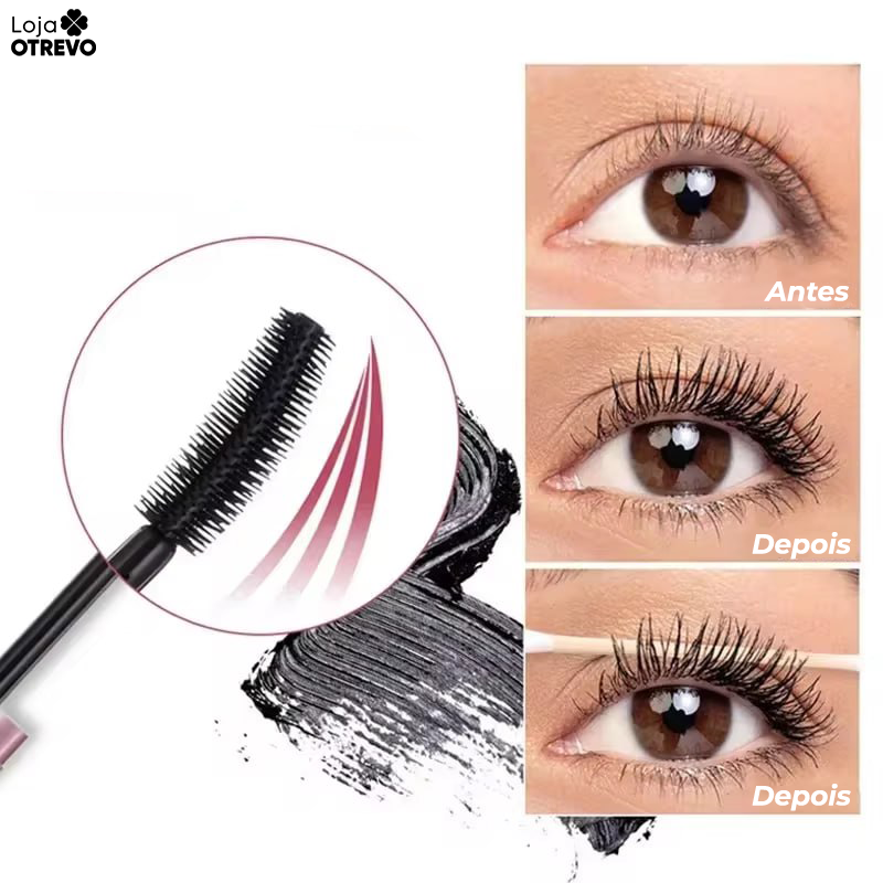 Flawless® -  Super Máscara de Cílios ( 2 CAMADAS 5D)