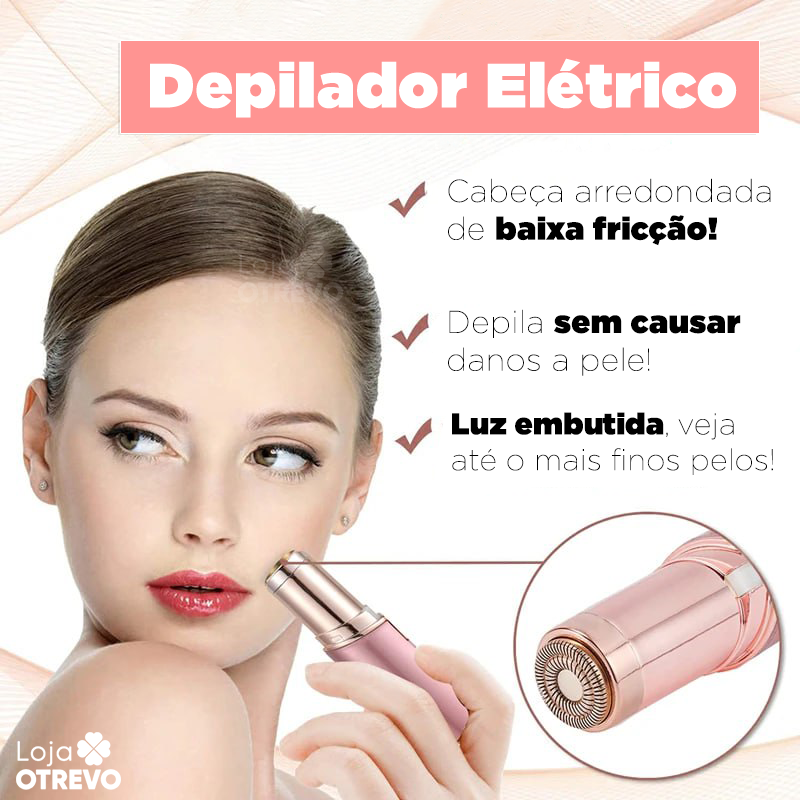 Depilador Elétrico Indolor (Portátil)  - SmartDepil®