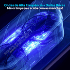 Limpador ultrassônico de Alta Frequência Profissional - ®Maxclean