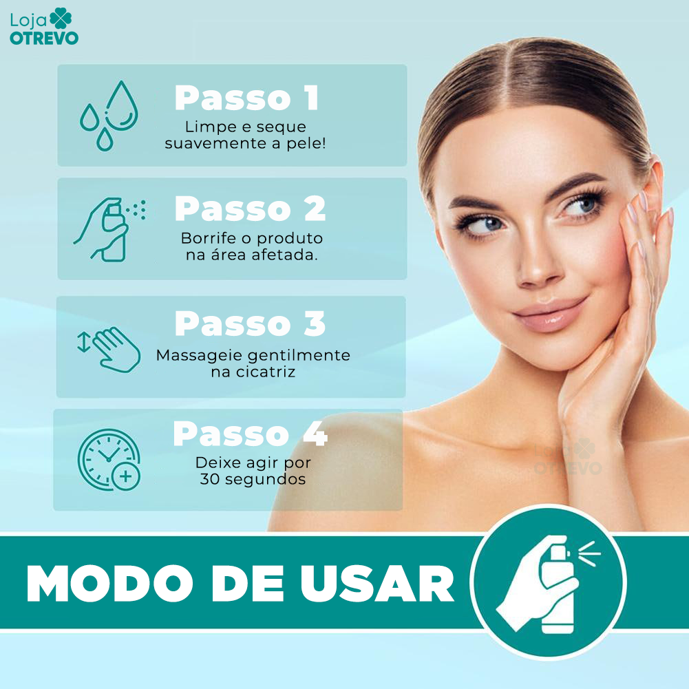 Spray Removedor Rápido de Cicatriz - ScarMax®