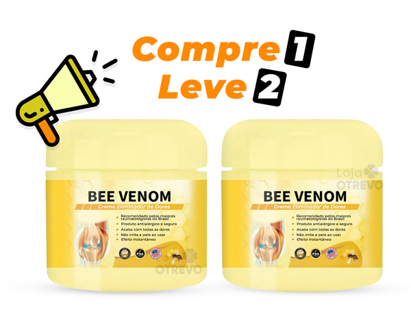 BeeVenom® - Creme Eliminador de Dor Instantâneo (Articulações e Ossos)