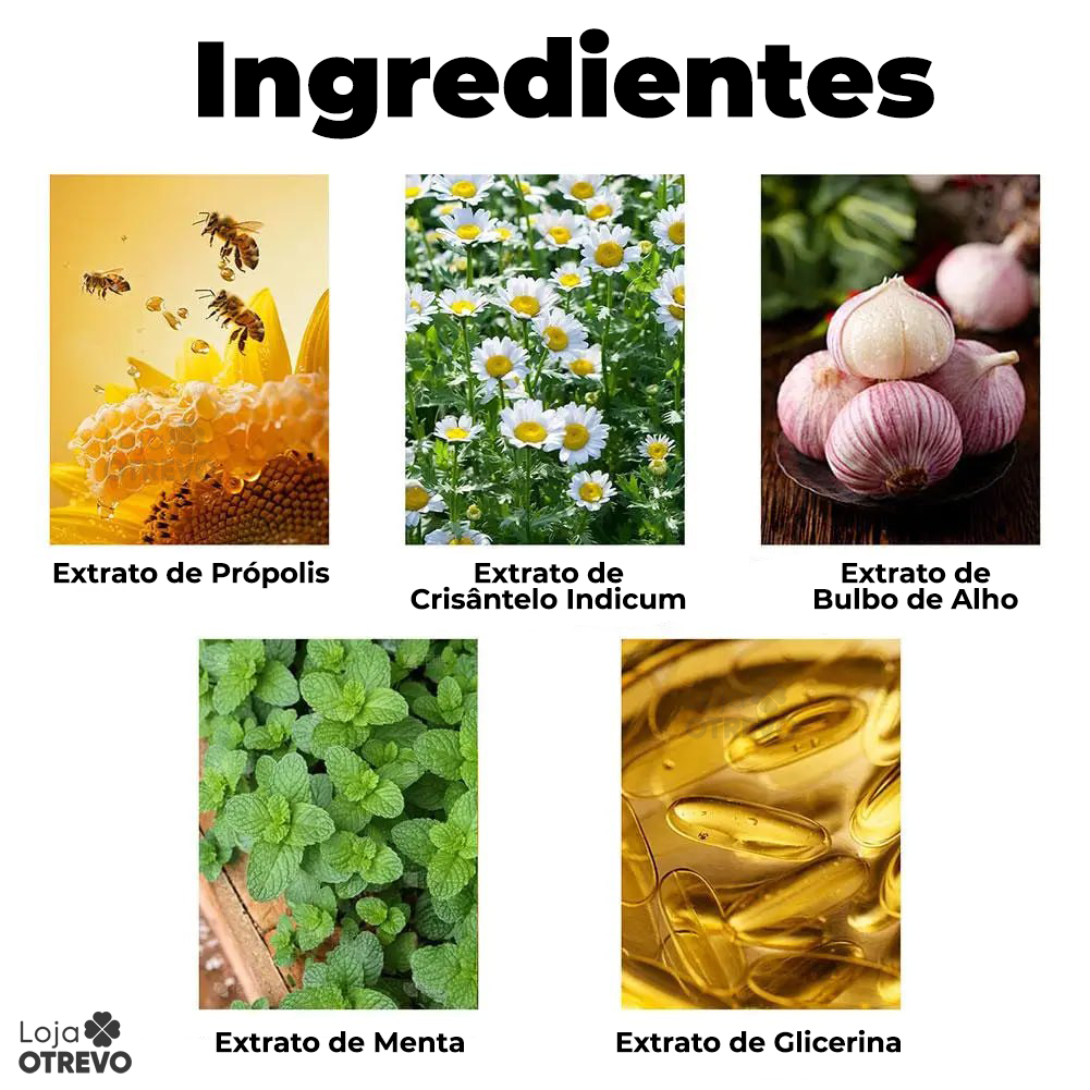 Spray Restaurador Rápido de Dentes - Própolis Oral