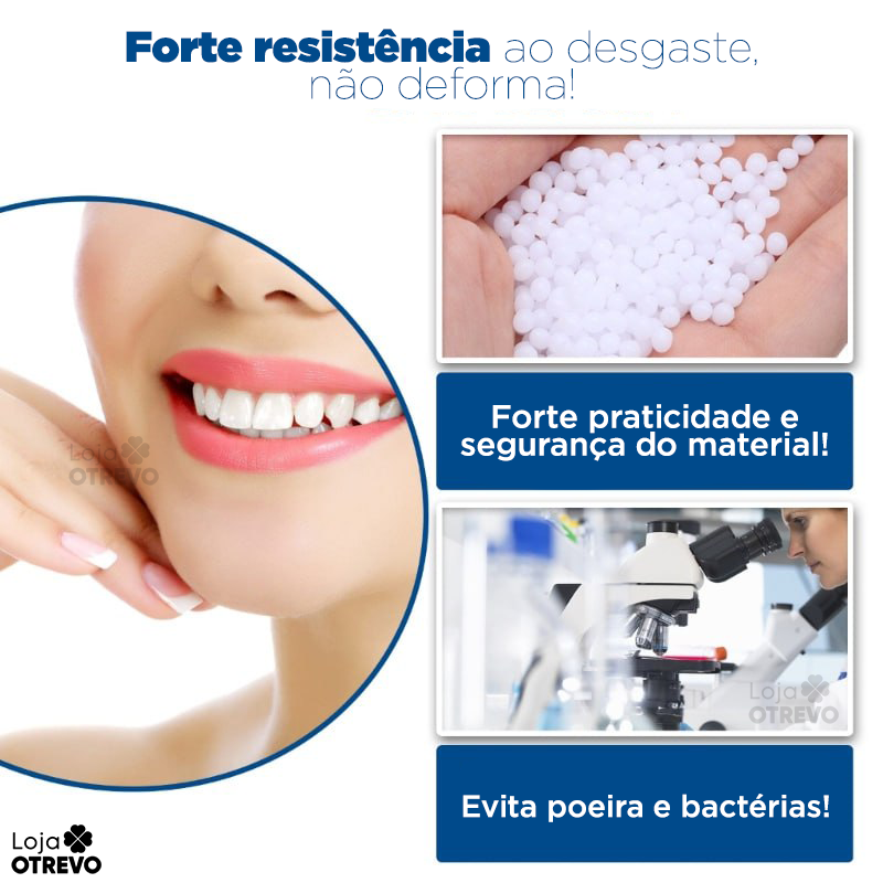 WhiteTeeth® -  Resina Temporária Reparadora de Dentes