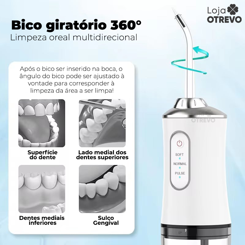 JatoClean®  - Irrigador Oral para Limpeza Bucal