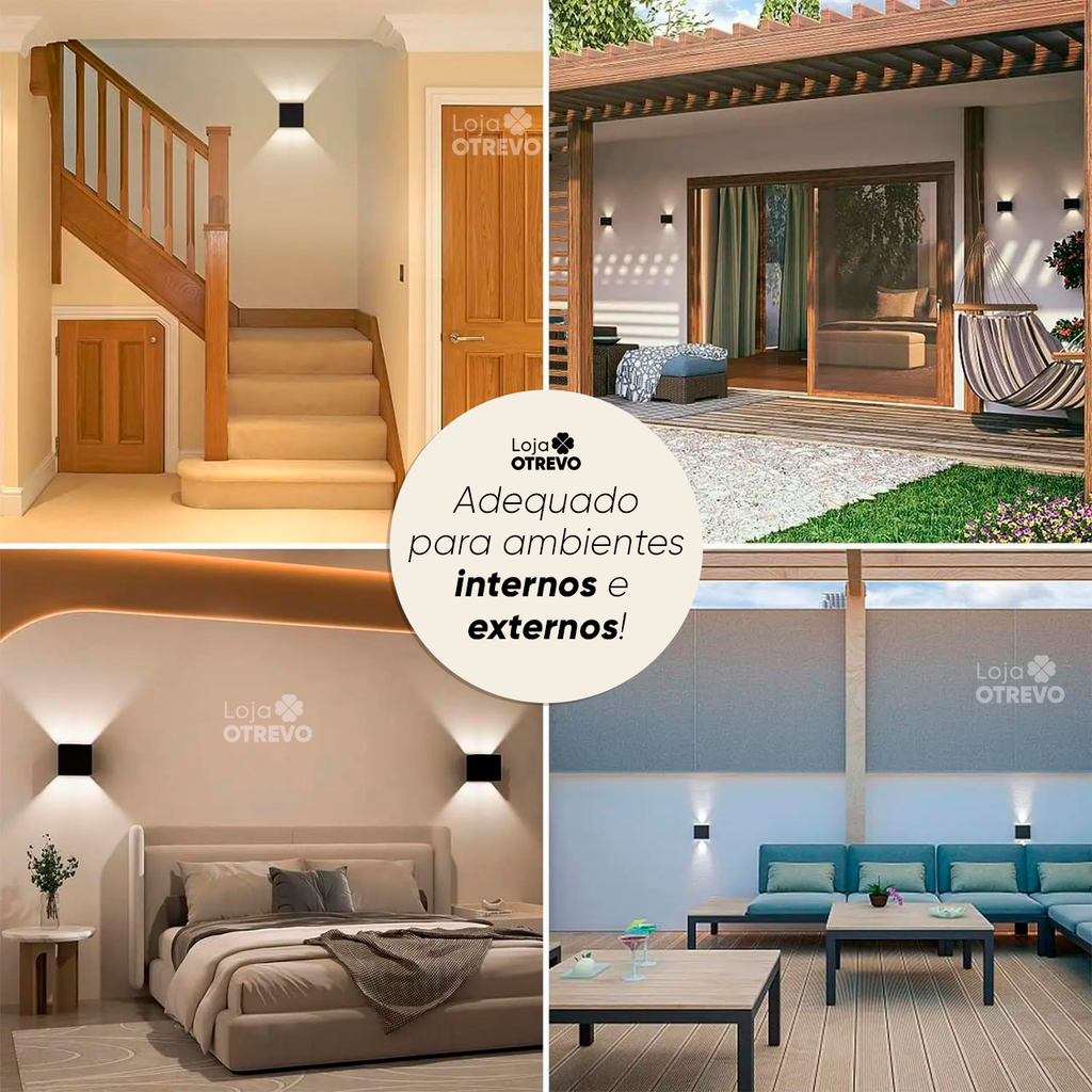 LED Arandela de Parede Ajustável - LightRoom®