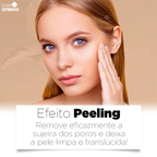 Máscara de Efeito Peeling Natural Puro Colágeno - NewFace®