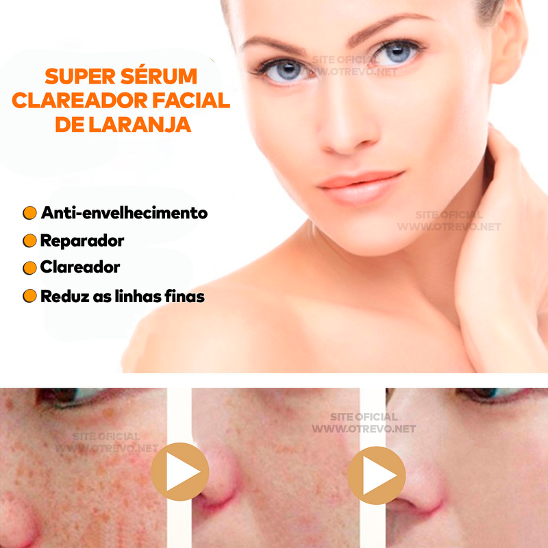 Super Serum Clareador Facial - ®GoldOrange