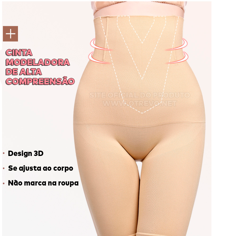 Super Cinta Modeladora de Alta Compressão- ®MODELAMAX SLIM CONTROL