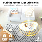CleanAir®  - Purificador de Ar KSA10 (Com filtro HEPA )