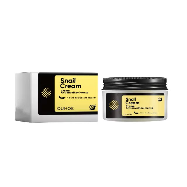 SnailCream® - Creme Rejuvenescedor e Antienvelhecimento Instantâneo a Base de Baba Caracol