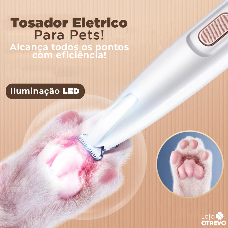 Tosador Eletrico Led Para Pets 3 em 1 - TosaSmart®