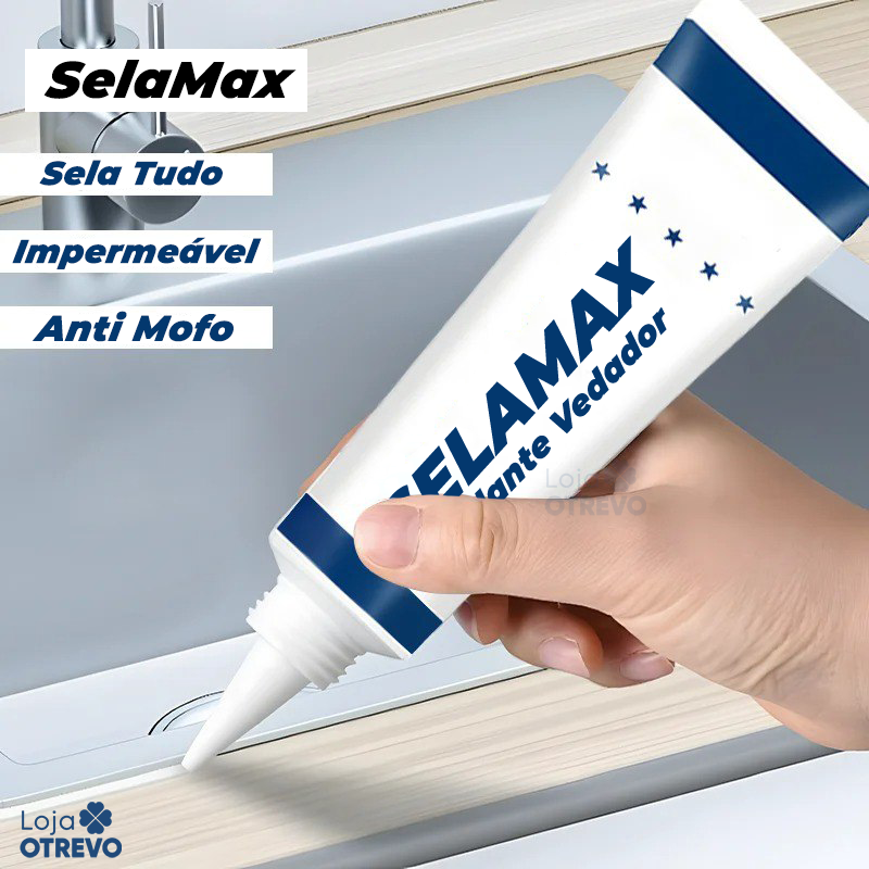 SELAMAX® - Selante Vedador Aprova d'água e Anti-Mofo