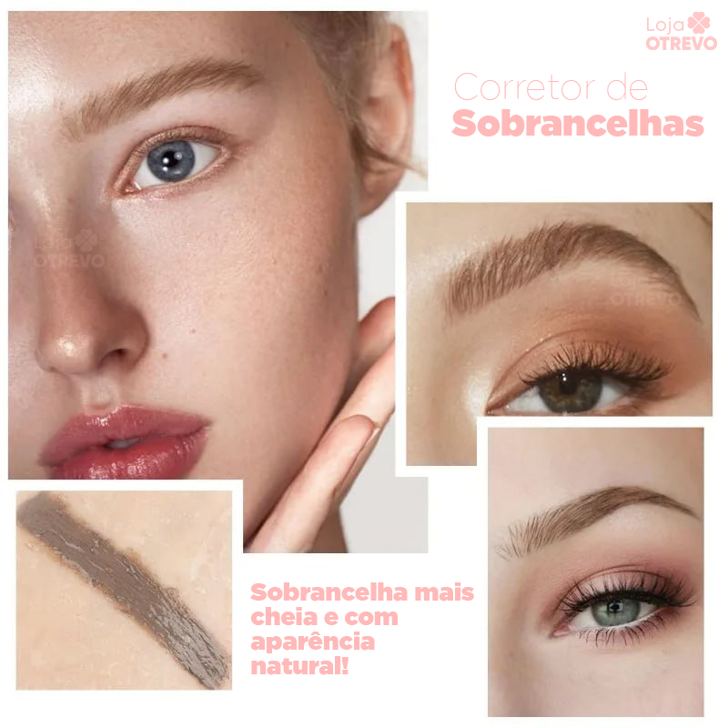 Natural Eyebrow®  - Corretor Rápido de Sobrancelhas