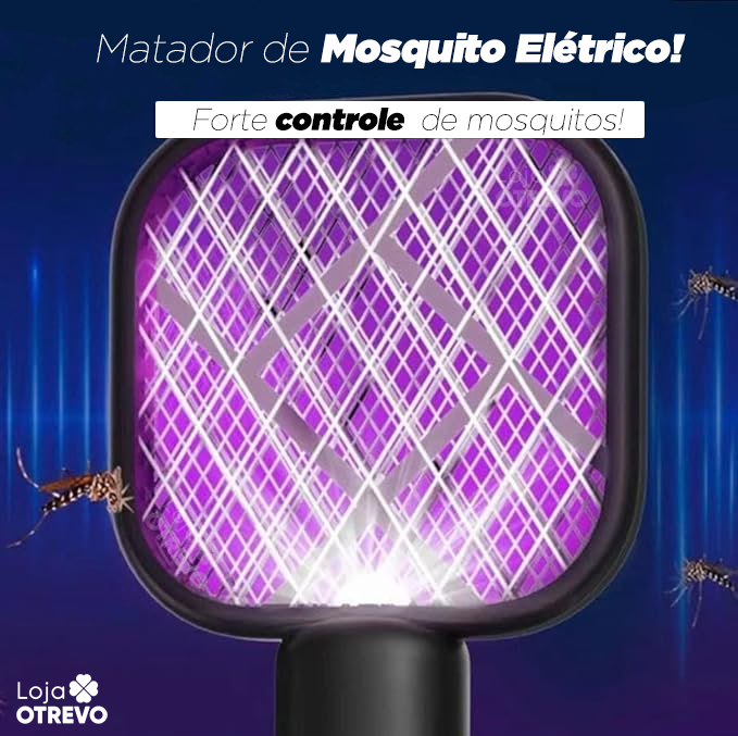 Super Matador de Mosquito elétrico UV LED 2 em 1 - SmartKill® (ELIMINA 100% TODAS AS PRAGAS)