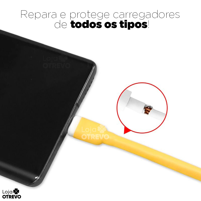 Adesivo Reparador e Protetor de Cabos - 560 Peças - MaxProtection®