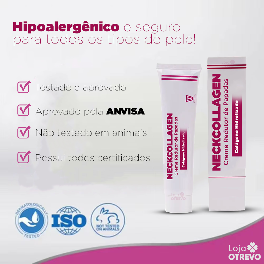 Creme Redutor de Papada e Rugas - NeckCollagen®