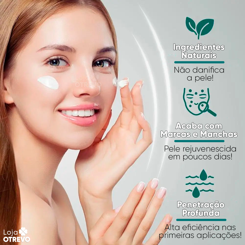 Creme Clareador de Manchas Escuras à Base de Leite - Milk Whitening® (Clareamento 100% Comprovado)
