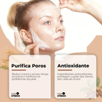 Máscara de Efeito Peeling Natural Puro Colágeno - NewFace®