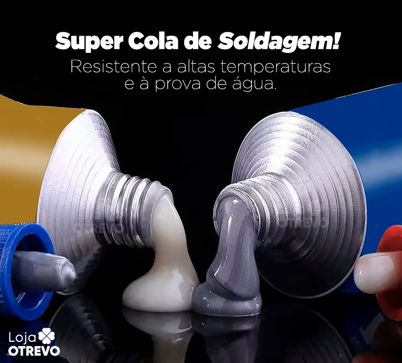 Super Cola de Soldagem 2 em 1  - ®Magic Glue (REPARAÇÃO TOTAL)