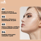 Máscara de Efeito Peeling Natural Puro Colágeno - NewFace®
