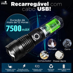 Super Lanterna Led de alta potência 1000000LM - PowerLight®