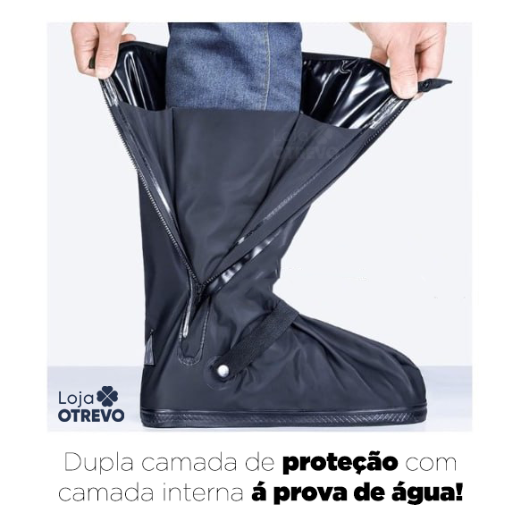 Capa de Calçados a Prova D'água (Estilo Bota) -DurableShoes®