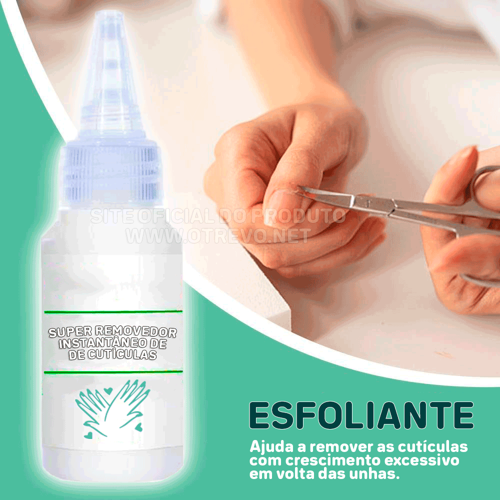 Super Removedor de Cutículas instantâneo - ®NailCuti (ULTIMAS UNIDADES COM 50% OFF + FRETE GRÁTIS)