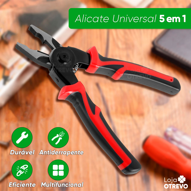 Super Alicate Universal  5 em 1 (KIT COMPLETO) ®TOOLMAX