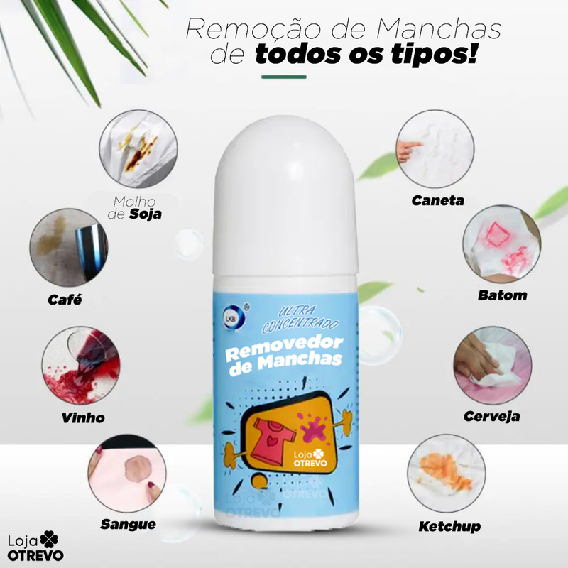 Rolo removedor de Manchas Instantâneo (Ultra concentrado) ®CleanMagic