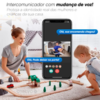 SmartPin - Campainha Inteligente Sem fio Com Wi-fi e Câmera