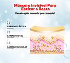 10 Máscaras Invisíveis Para Esticar Rosto - Anti-rugas Com Ácido Hialurônico E Elevação Microcristalina