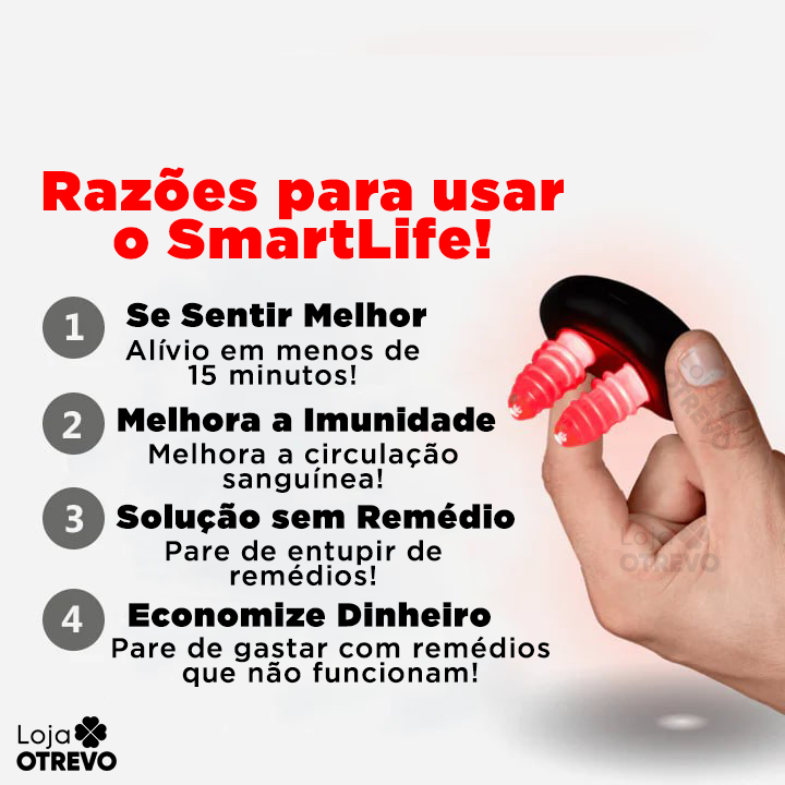 SmartLife® - Aparelho de Terapia Nasal (Alívio imediato da Gripe, Rinite e Sinusite)