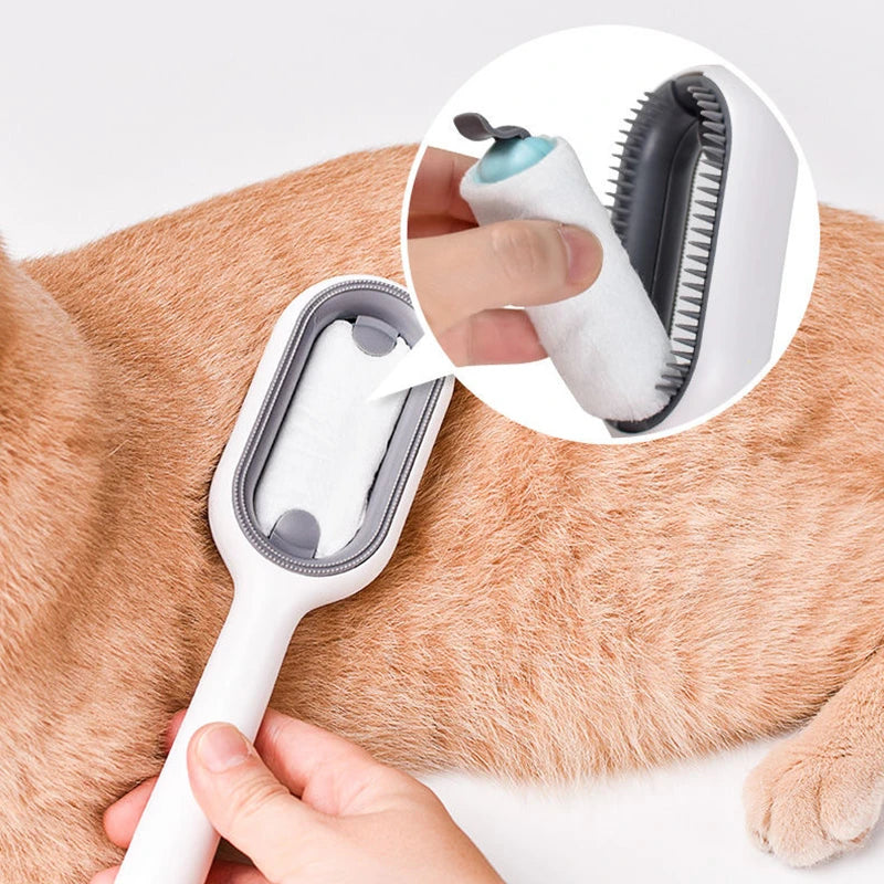 Super Escova Para Pets Multifuncional 4 em 1 - SmartPet