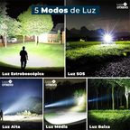 Super Lanterna Led de alta potência 1000000LM - PowerLight®