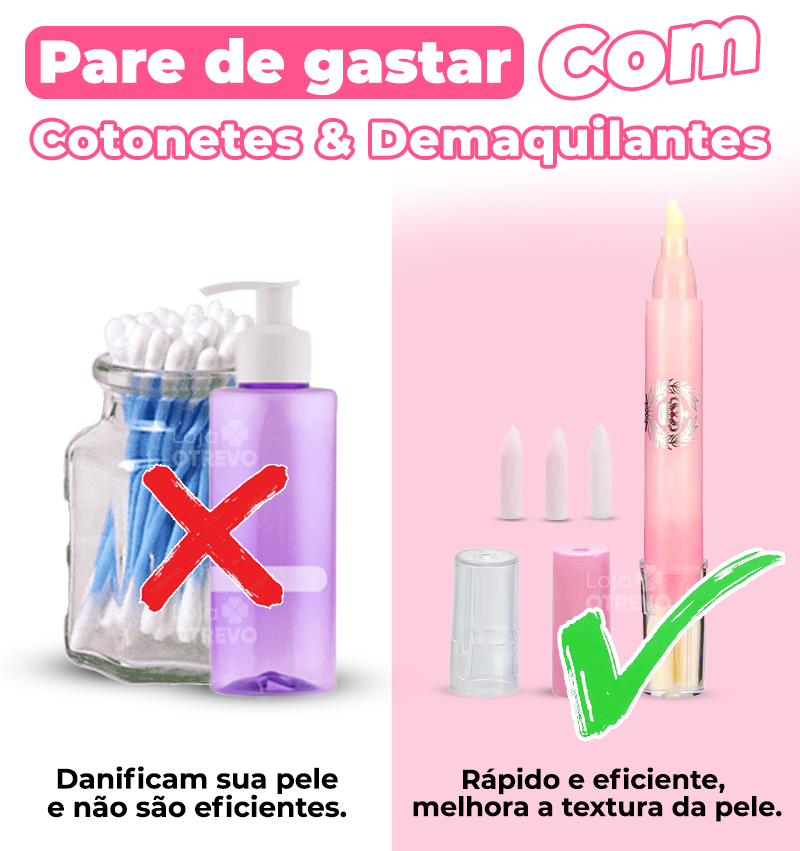 MagicPen® - Caneta Removedora de Maquiagem (COMPRE 1 E LEVE 2)