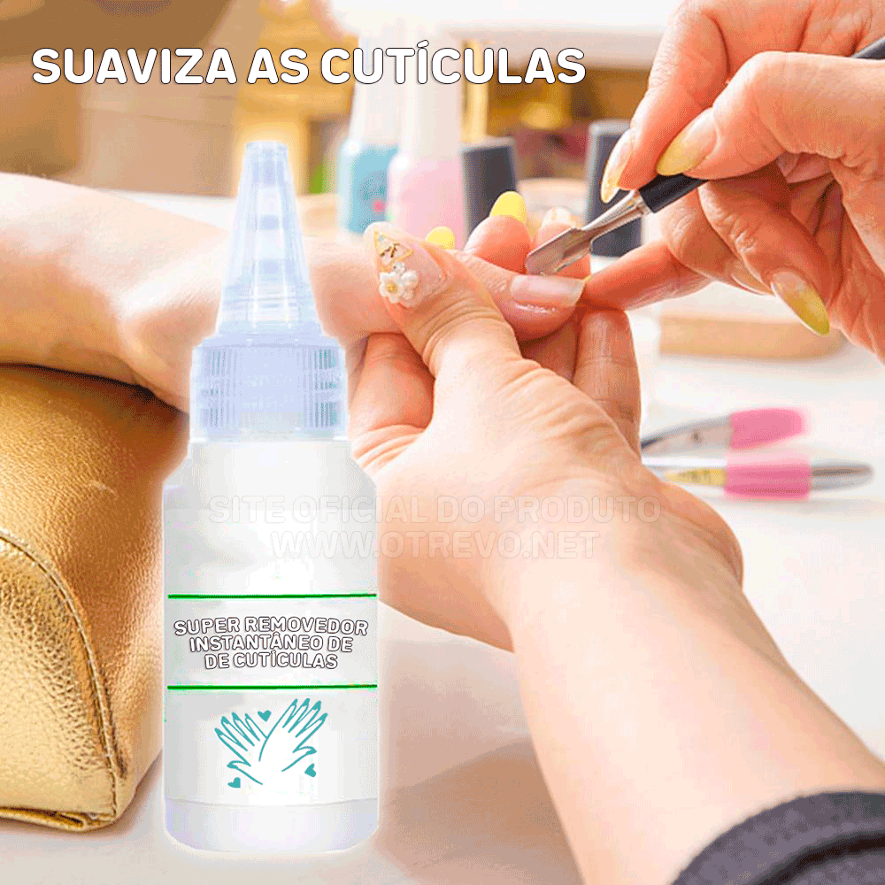 Super Removedor de Cutículas instantâneo - ®NailCuti (ULTIMAS UNIDADES COM 50% OFF + FRETE GRÁTIS)