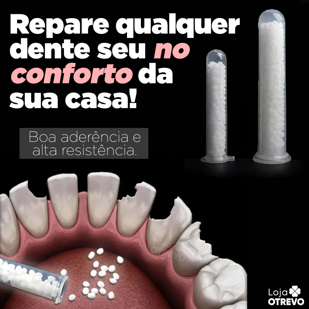 WhiteTeeth® -  Resina Temporária Reparadora de Dentes