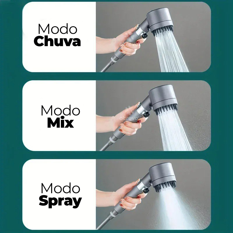 Jet Turbo - Ducha De Alta Pressão Com filtro