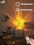 AuroraLamp -  Luminária Projetora Nórdica