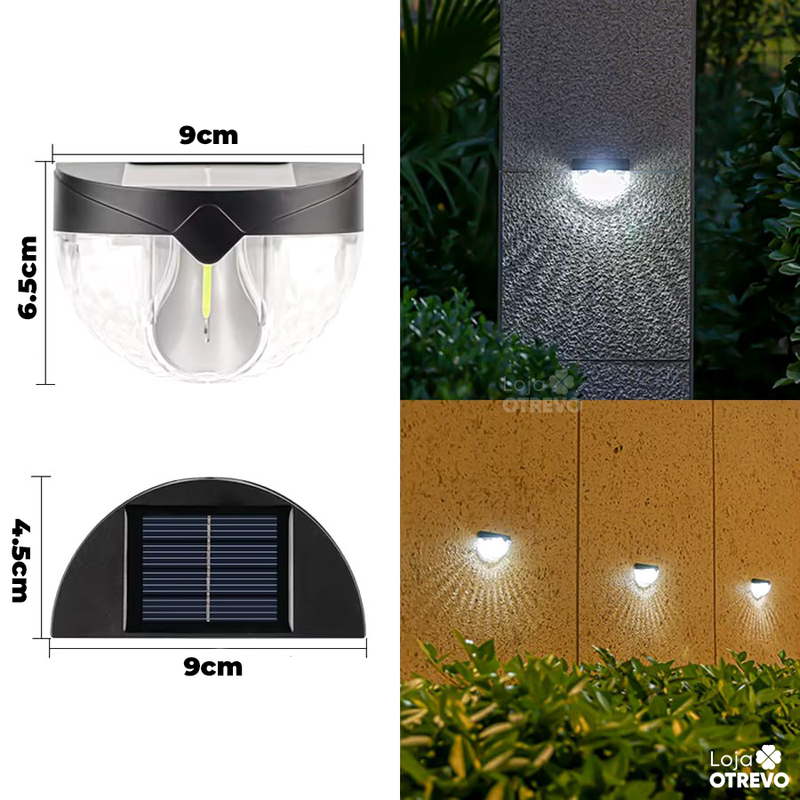 EcoLight - Luminária Solar (Recarregável) (COMPRE 1 E LEVE 2)