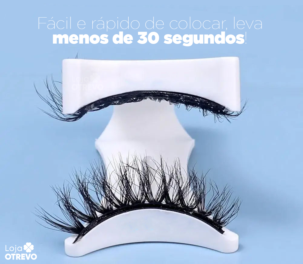 Super Cílios Naturais Magnético 5D - Eyelash5D®