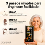 Shampoo de Tintura instantâneo 3 em 1 - (ÚLTIMAS UNIDADES EM PROMOÇÃO)