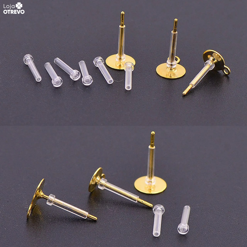 Capa Antialergica Para Brincos (Kit com 10, 30, 50 e 100 Peças)