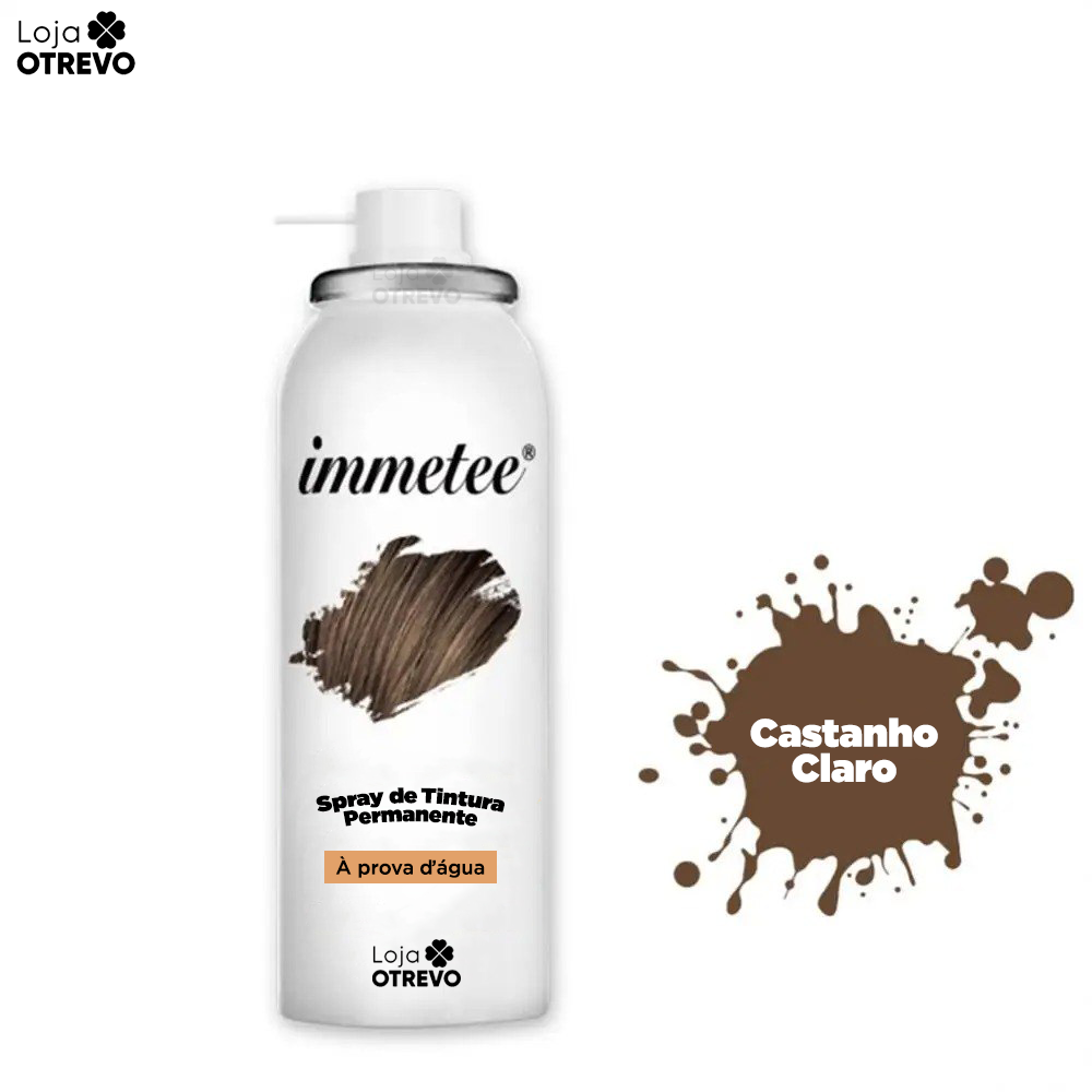 Spray de Tintura Permanente a Prova D'água - ImmeteeHair®