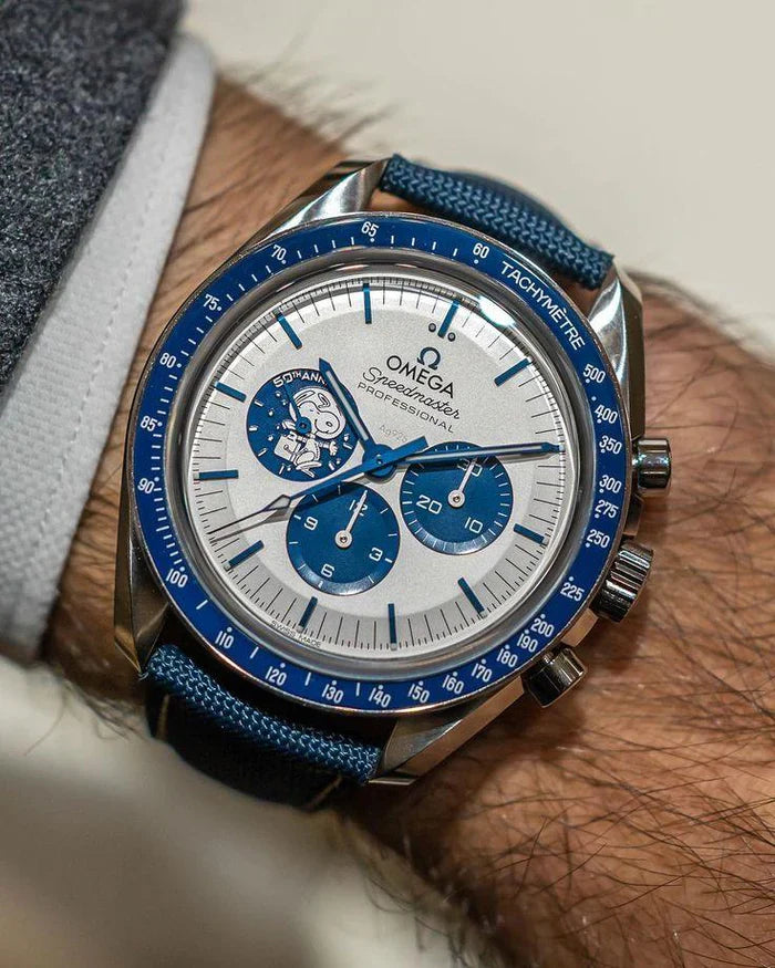 Relógio Speedmaster Snoopy Série de Aniversário 42mm +Caixa e Certificado