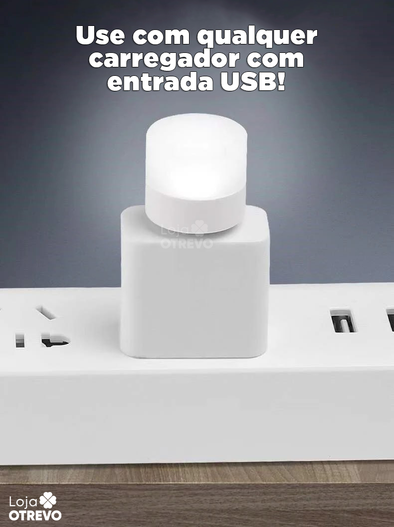 Mini Led USB (Iluminção potente e confortável )