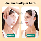 V Line - Máscara de Efeito Lifting (ROSTO EM "V" EM POUCO TEMPO)