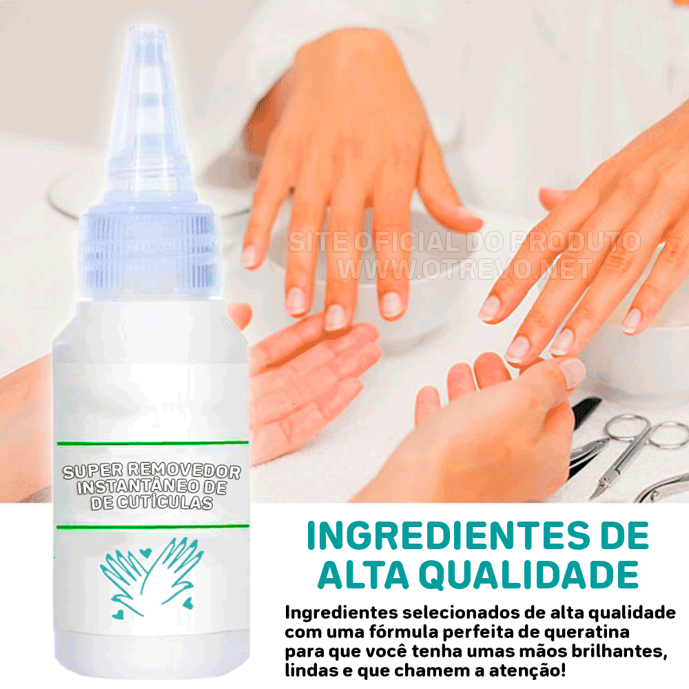 Super Removedor de Cutículas instantâneo - ®NailCuti (ULTIMAS UNIDADES COM 50% OFF + FRETE GRÁTIS)